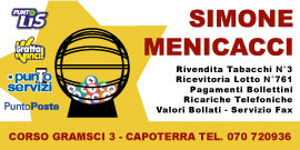 Simone Menicacci Rivendita Tabacchi, Ricevitoria Lotto Capoterra